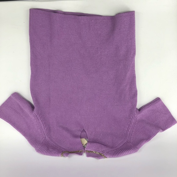 Maje Magrite Chain-embellished Cotton Sweater b2b - Picture 9 of 9